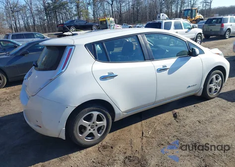 2015 Nissan Leaf S из США, поврежденный, VIN 1N4AZ0CPXFC316571